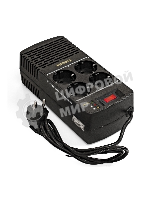 Стабилизатор ExeGate Power AD5000-1000 (1000VA/500W, диапазон 150...280В, 4 евророзетки)