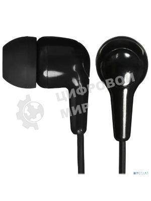 Проводные наушники Hoco M97 черный, внутриканальные, Jack 3.5 мм