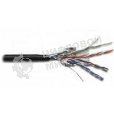 Кабель LANMASTER FTP 4 пары, кат. 5Е, 200Mhz, PE, для внешней прокладки, 305 м
