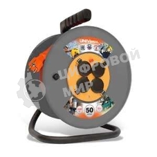 Удлинитель на катушке 4х50 м с заземл. 16А IP44 ВЕМ-250 термо ПВС 3х2.5 UNIVersal 9634209