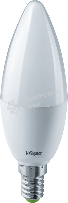 Лампа светодиодная Navigator NLL-C37-8.5-230-2.7К-E14-FR