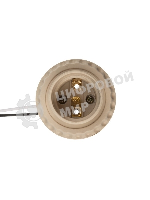 Патрон Rexant E27 с проводом 20 см белый