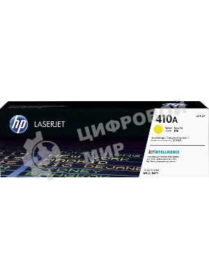Картридж лазерный HP 410A CF412A желтый для LJ Pro M477fdn/M477fdw/M477fnw/M452dn/M452nw 2300 стр.