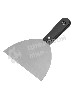 Шпательная лопатка Sparta стальная, 150 мм, полированная, пластмассовая рукоятка