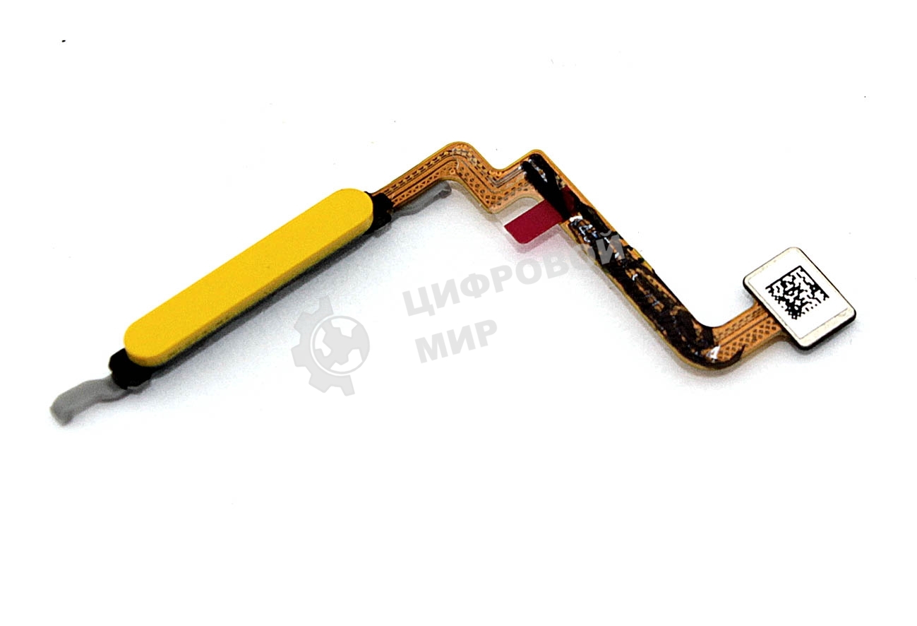Шлейф сканера отпечатка пальца для Xiaomi Pocophone M3 Pro желтый