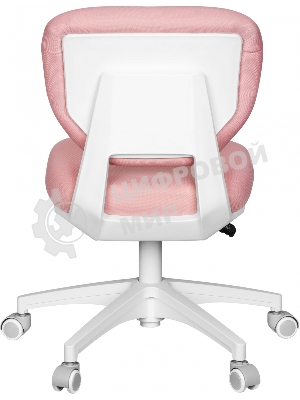 Кресло Cactus CS-CHR-3594PK розовый, ткань, 75 кг, механизм качания