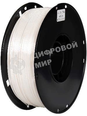 Пластик для принтера 3D Cactus CS-3D-PLA-1KG-S-WHITE PLA SILK d1.75мм 1кг L326м 1цв.