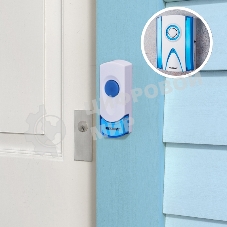 Звонок дверной беспроводной Rexant кнопка IP 44 RX-3