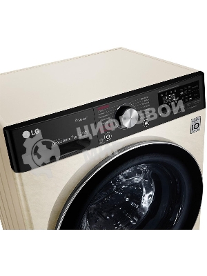 Стиральная машина LG F2V5HS9B бежевый, загрузка фронтальная 7 кг, 1200 об/мин, класс: А