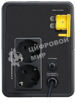 Источник бесперебойного питания APC Easy-UPS BVX900LI-GR 480Вт 900ВА черный