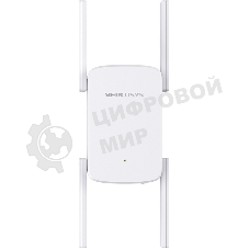 Роутер AC1900 Wi-Fi Range ExtenderSPEED: 600 Mbps at 2.4 GHz + 1300 Mbps at 5 GHz SPEC:4× Fixed External Antennas, 1× Gigabit Port, Wall PluggedFEATURE: MERCUSYS APP, WPS/Reset Button, Signal Indicator, Range Extender/Access Point mode, Adaptive Path