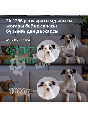 Камера AQARA Camera Hub G3/Камера+ управления/Управление жестами/Камера 360/2K 2304х1296p/Протокол связи:Zigbee/WiFi/Питание:USB-C/белый CH-H03