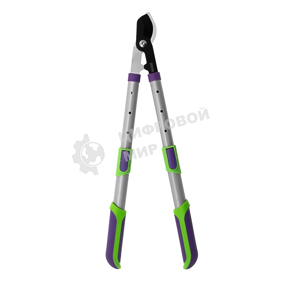 Сучкорез прямого реза Palisad 505-710 мм, телескопические стальные обрезиненные рукоятки