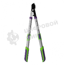 Сучкорез прямого реза Palisad 505-710 мм, телескопические стальные обрезиненные рукоятки