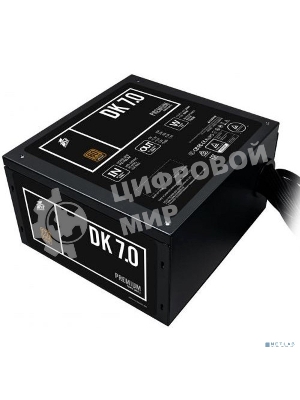 Блок питания 1STPLAYER DK PREMIUM PS-700AX, 700Вт, 80 PLUS Bronze, 120мм, черный