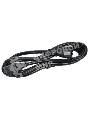 Кабель электропитания ITK PDU 3х1,5 2М с разъемами С13-C14 Кабель электропитания PDU 3х1,5 2М с разъемами С13-C14