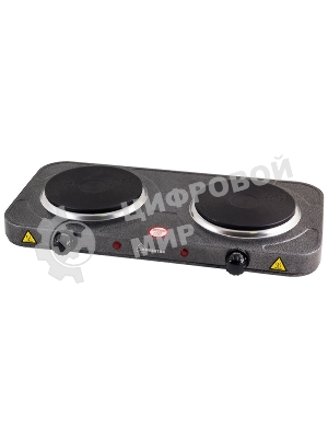 Плита настольная электрическая Homestar HS-1104 1000+1000Вт Ф155+155мм чугун