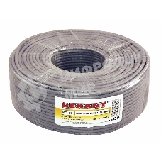 Кабель коаксиальный Rexant RG-58 A/U, 50 Ом, Cu/Al/Cu, 64%, бухта 100 м, серый
