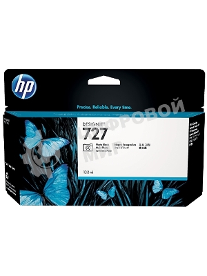 Картридж струйный HP 727 B3P23A черный для HP DJ T920/T1500 (130мл)