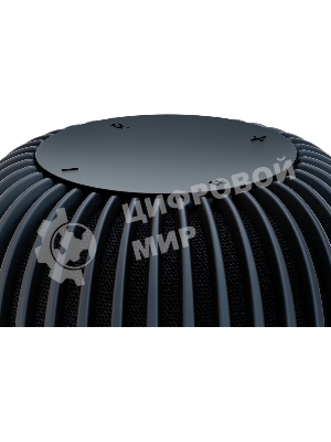 Умная колонка Sber SberBoom, 40Вт, стандартная, 1 динамик, Мультирум, Стереопара, Wi-Fi, Bluetooth 5.0, Салют, черный