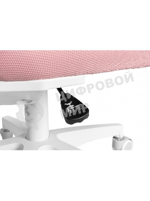 Кресло Cactus CS-CHR-3594PK розовый, ткань, 75 кг, механизм качания