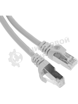 Патч-корд Premier PP6-0.5M 10000Гбит/с FTP 4 пары cat.6 CCA molded 0.5м серый RJ-45 (m)-RJ-45 (m)