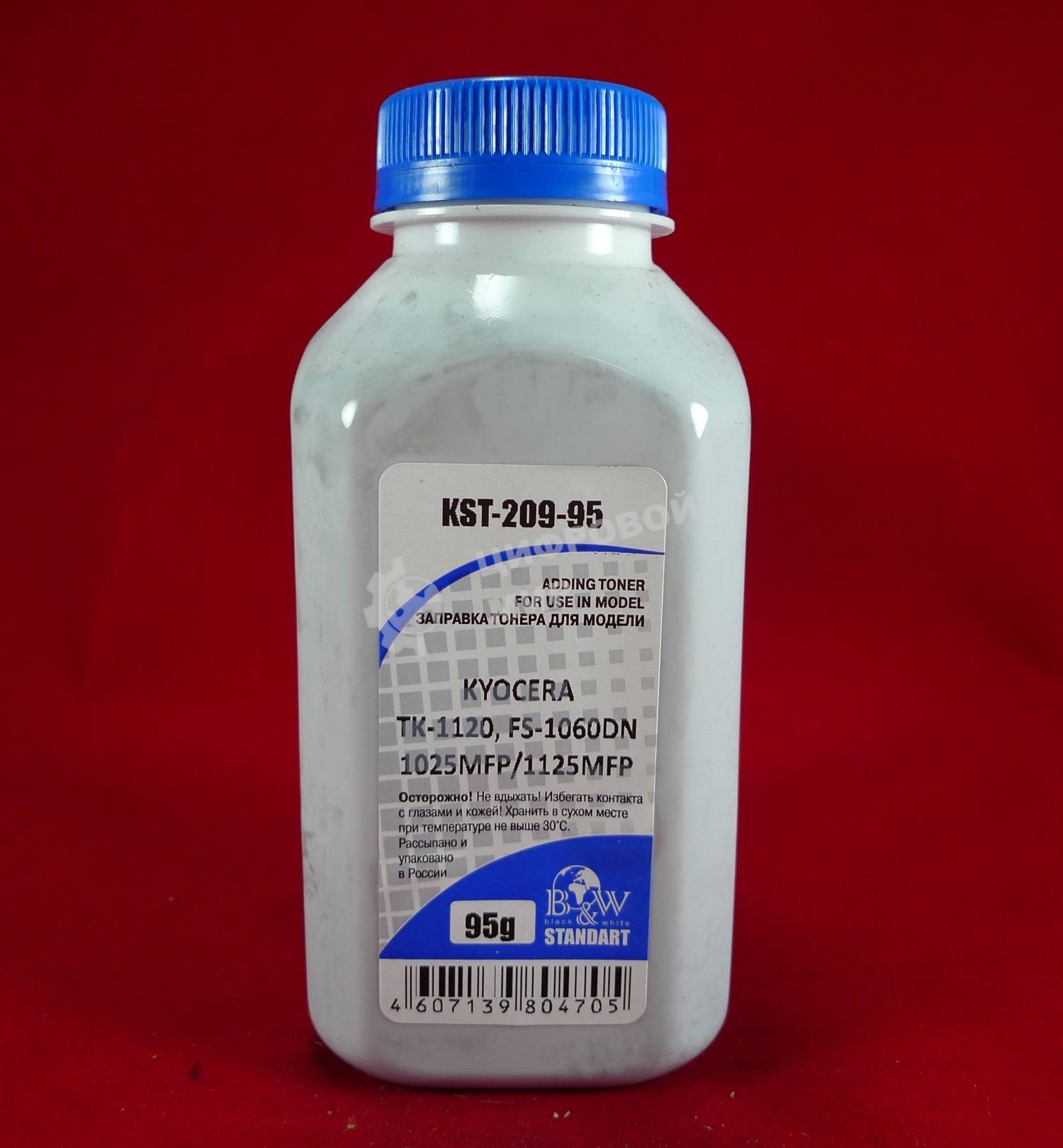Тонер Kyocera TK-1120, FS-1060DN/1025MFP/1125MFP (фл. 95г) B&W Standart фас Россия