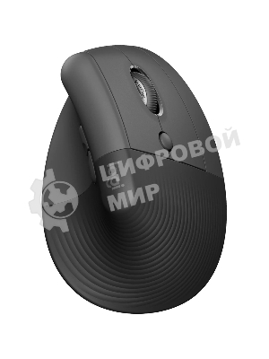 Мышь беспроводная Logitech Lift графитовый, 4000 dpi, радиоканал, Bluetooth, USB, кнопки - 6
