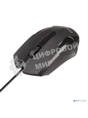 Мышь проводная ExeGate Professional Standard SH-9025 черный, 1000 dpi, USB, кнопки - 3