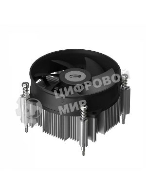 Устройство охлаждения (кулер) PcCooler R95-I черный 95мм алюминий+медь 2800rpm 31.2db 4-pin 95W 60мм