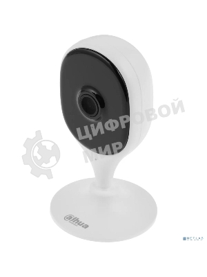 Компактная IP-видеокамера Dahua DH-IPC-C3AP-0280B с Wi-Fi 2.4ГГц 3Мп, 1/3.2” CMOS, объектив 2.8мм, обнаружение людей, ИК 10м, микрофон, динамик