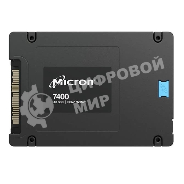 Накопитель SSD Micron 7400 Max, 3.2Tb, U.3, 2.5