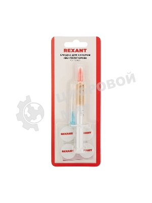 Смазка для кулеров (вентиляторов) Rexant SX-3, шприц 2 мл