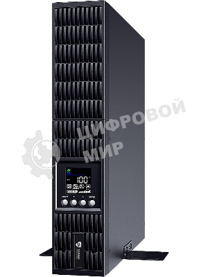 Источник бесперебойного питания UPS Сайбер Электро ЭКСПЕРТ-2000Р Онлайн, Стойка/Напольный