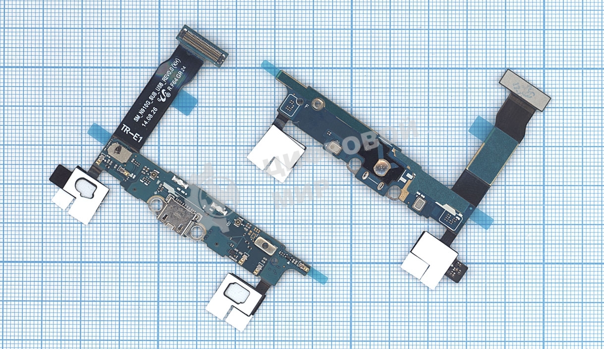 Шлейф разъема питания для Samsung Galaxy Note 4 N910C