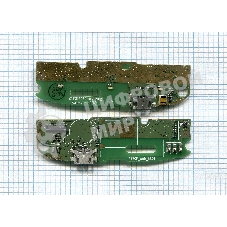 Плата разъема питания с микрофоном для Lenovo A750 A770