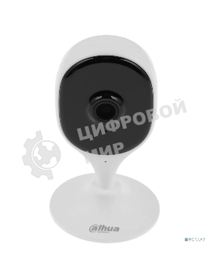 Компактная IP-видеокамера Dahua DH-IPC-C3AP-0280B с Wi-Fi 2.4ГГц 3Мп, 1/3.2” CMOS, объектив 2.8мм, обнаружение людей, ИК 10м, микрофон, динамик