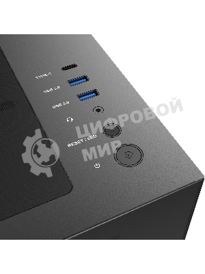 Компьютерный корпус без блока питания Case Raijintek ATREUS BT4, Midi-Tower, TG, 4x120мм ARGB, 2xUSB-A 3.0 + 1xUSB Type-C, E-ATX, ATX, mATX, mITX черный