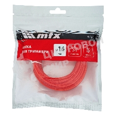 Леска для триммера MTX звезда 1,6 мм х 15 м