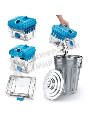 Пылесос Thomas DryBOX+AquaBOX Parkett белый/синий, 325/1700Вт, уборка сухая, пылесборник контейнер 2.6 л