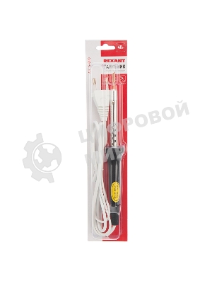 Паяльник Rexant, керам.нагреватель, 40 Вт, 230 В, ЭПСН