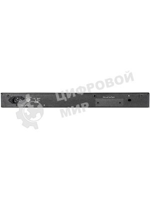 Коммутатор управляемый L3 стекируемый D-Link DGS-1520-28MP/A1A с 20 портами 10/100/1000Base-T, 4 портами 100/1000/2.5Gbase-T, 2 портами 10Gbase-T и 2 портами 10Gbase-X SFP+