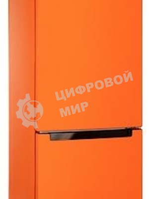 Холодильник Nordfrost NRB 121 OR оранжевый двухкамерный 170/70л морозилка снизу, капельная система