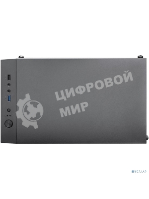 Компьютерный корпус 1STPLAYER FIREBASE X1 черный mATX 3x120мм LED fans X1-BK-3F1