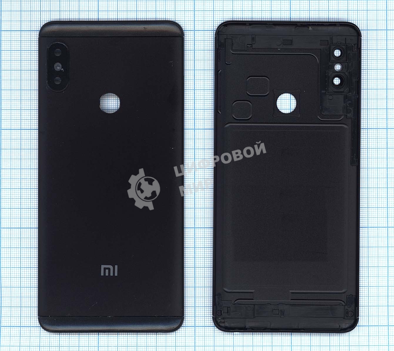 Задняя крышка для Meizu M5 Note черный