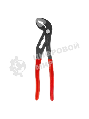 Переставные клещи Matrix 250 мм, кнопочный механизм, хром-ванадий, обливные рукоятки