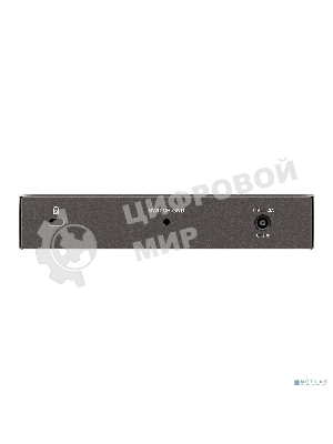 Коммутатор неуправляемый D-Link DGS-1008P/F3A с 8 портами 10/100/1000Base-T (4 порта PoE 802.3af/at, PoE-бюджет 60 Вт)