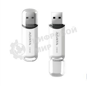 Флешка USB ADATA C906 (AC906-32G-RWH), 32Gb, USB 2.0, R/W 15/5, белый