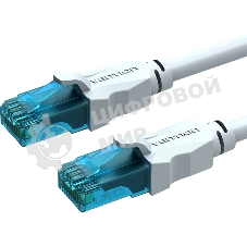 Патч-корд Vention прямой UTP cat.5е, RJ45 - 1,5м. Серый