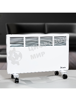 Конвектор электрический MTX КМ-2000.2 белый, 2000 Вт, 25 м2, термостат